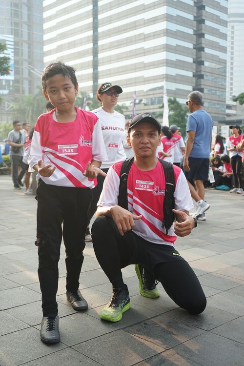 Race photo from Smartfren Run 2024 Vibes