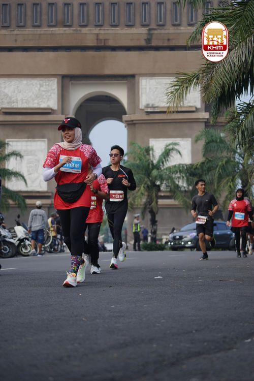 Race photo from Kediri Half Marathon 2025