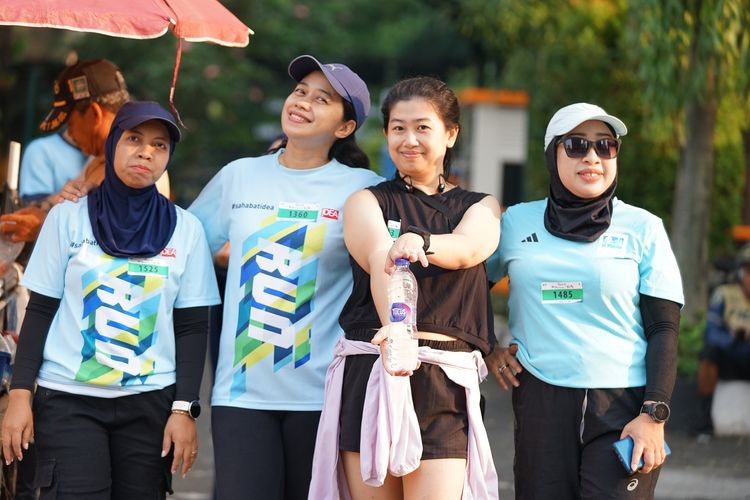 Race photo from Lari Bareng Yuk!