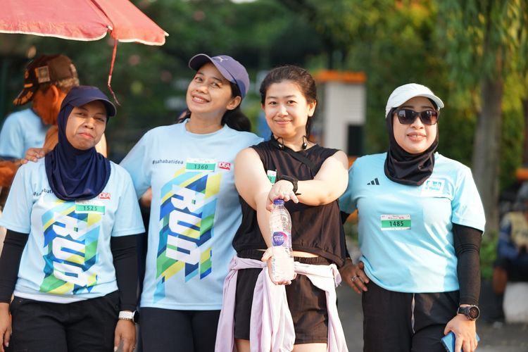 Race photo from Lari Bareng Yuk!