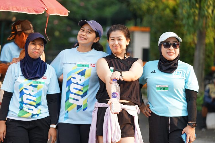 Race photo from Lari Bareng Yuk!