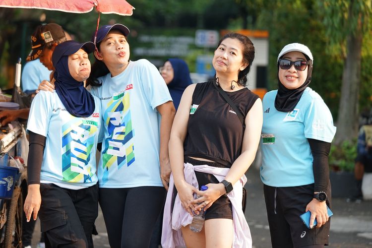 Race photo from Lari Bareng Yuk!