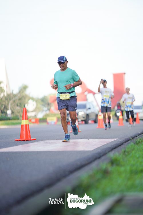 Race photo from Taman Budaya x BOGORUN 2025