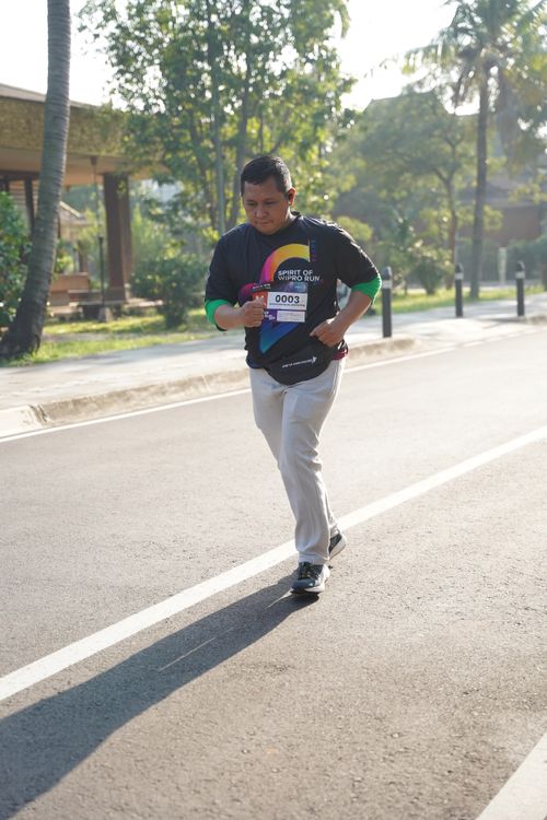 Race photo from WIPRO RUN 2025 - Vitalis Unza 20th Anniversary