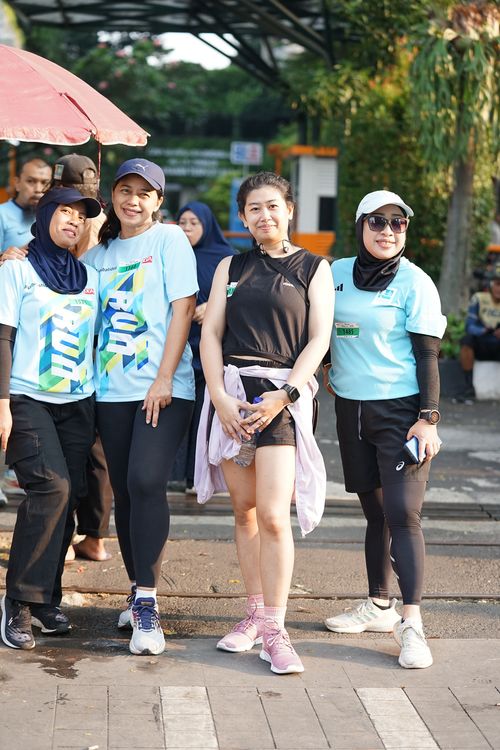 Race photo from Lari Bareng Yuk!