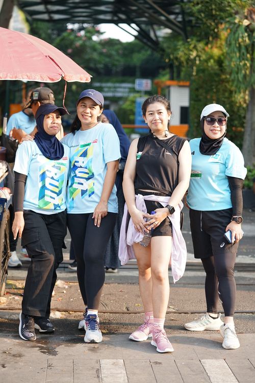 Race photo from Lari Bareng Yuk!
