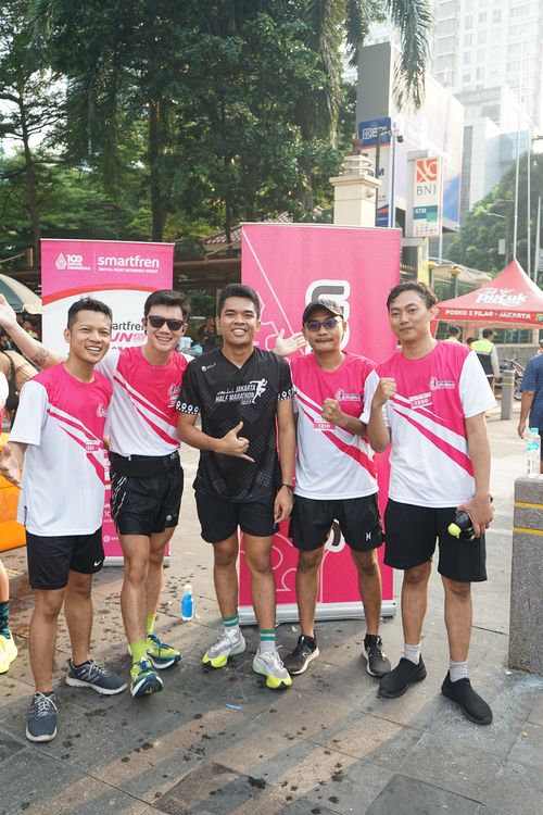 Race photo from Smartfren Run 2024 Vibes