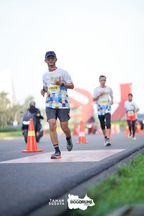 Race photo from Taman Budaya x BOGORUN 2025