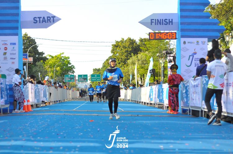 Race photo from Jabar Run 10K 2024