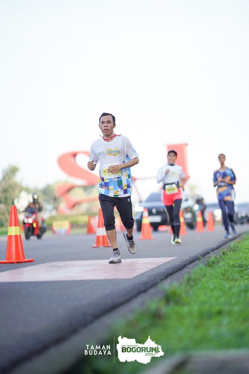 Race photo from Taman Budaya x BOGORUN 2025
