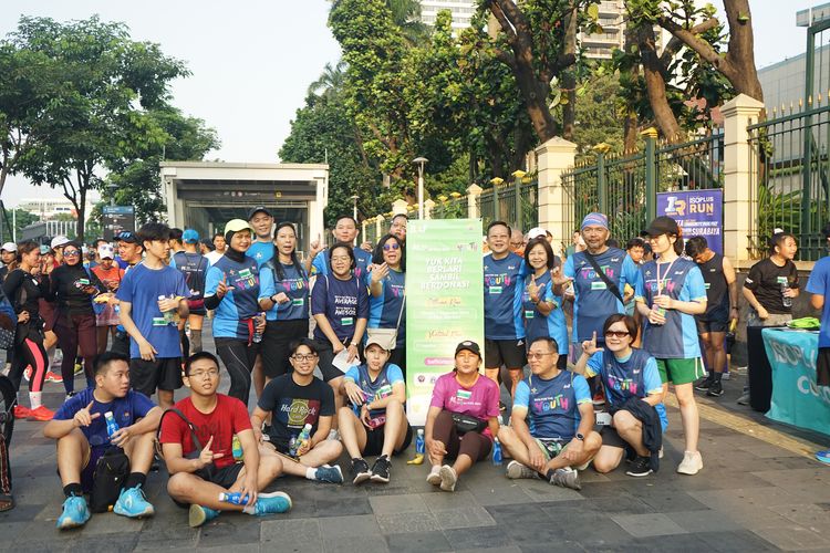 Race photo from Lari Bareng Yuk!