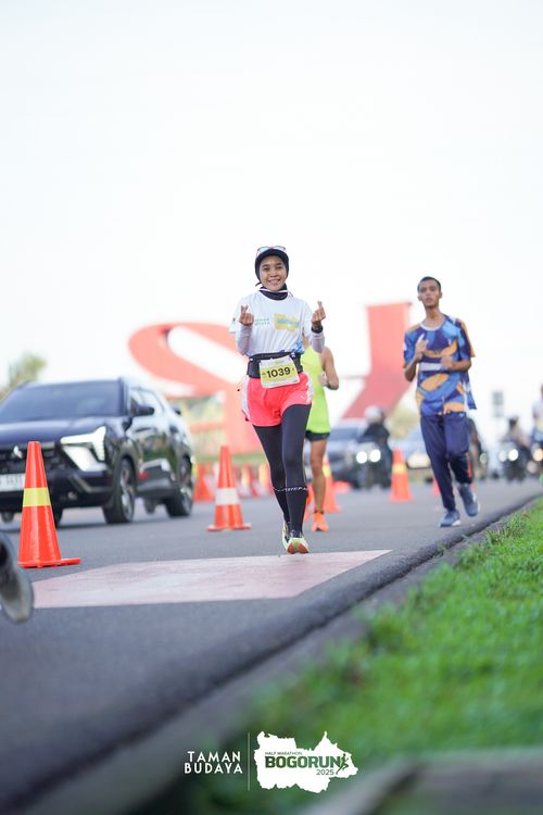 Race photo from Taman Budaya x BOGORUN 2025