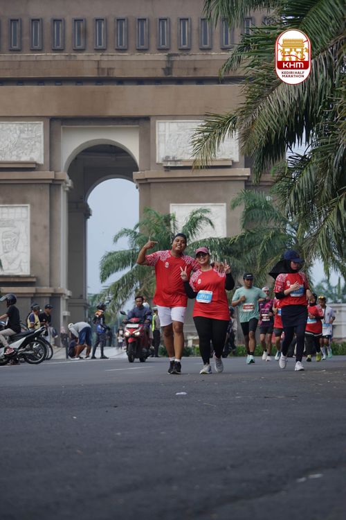 Race photo from Kediri Half Marathon 2025