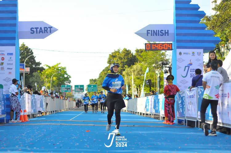 Race photo from Jabar Run 10K 2024