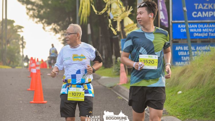 Race photo from Taman Budaya x BOGORUN 2025