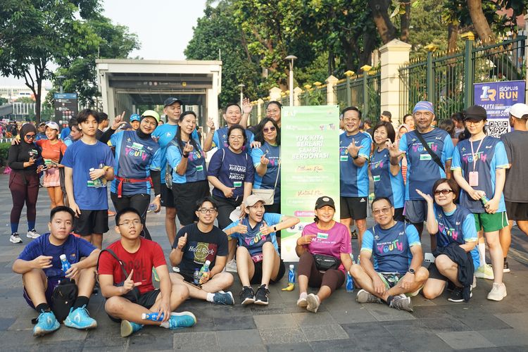 Race photo from Lari Bareng Yuk!