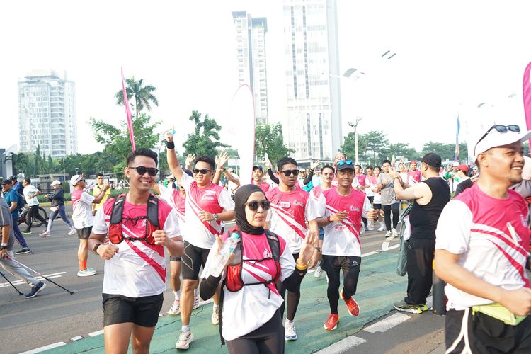 Race photo from Smartfren Run 2024 Vibes