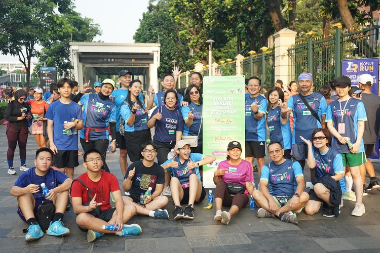 Race photo from Lari Bareng Yuk!