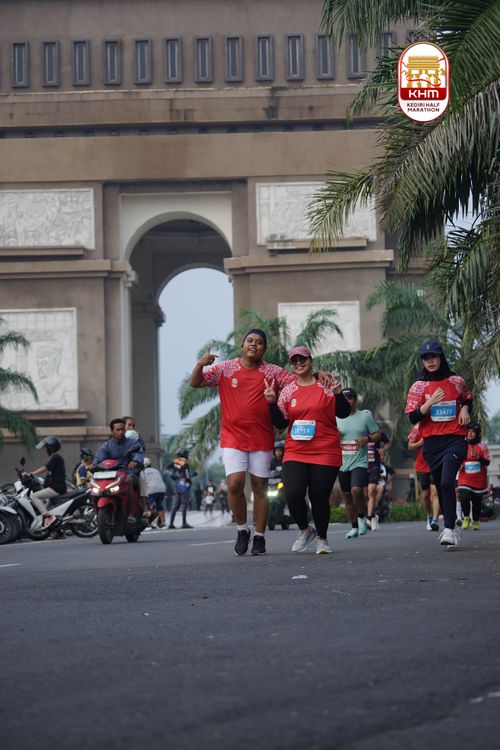 Race photo from Kediri Half Marathon 2025