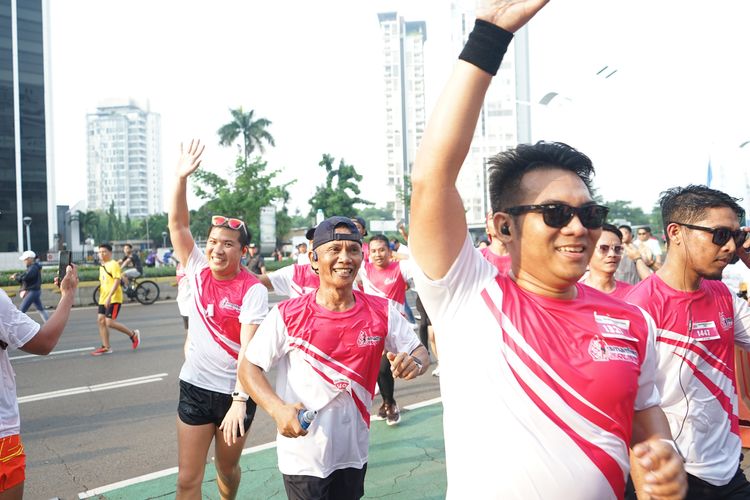Race photo from Smartfren Run 2024 Vibes
