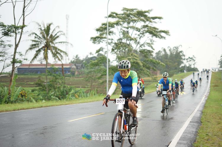 Race photo from Cycling de Jabar 2024