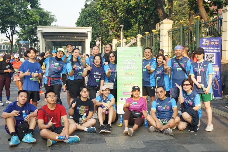 Race photo from Lari Bareng Yuk!