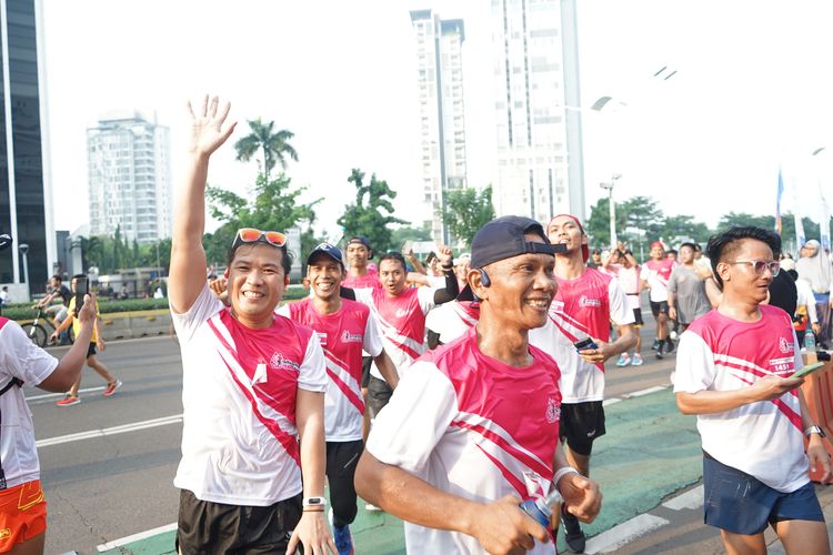 Race photo from Smartfren Run 2024 Vibes