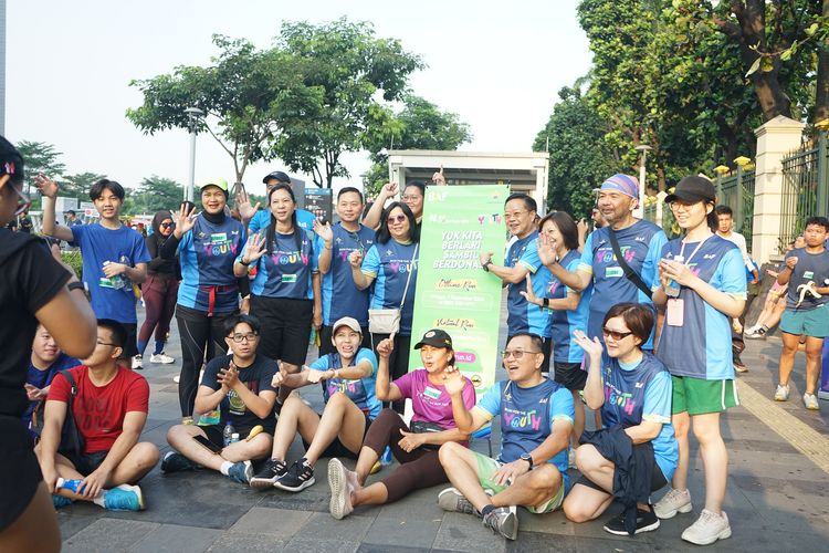 Race photo from Lari Bareng Yuk!