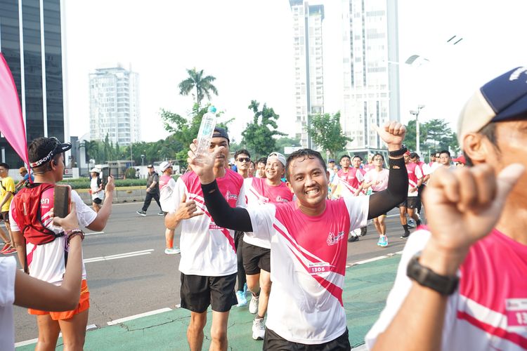 Race photo from Smartfren Run 2024 Vibes