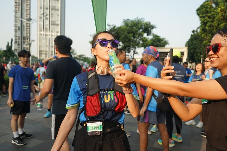 Race photo from Lari Bareng Yuk!