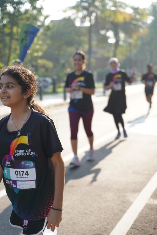 Race photo from WIPRO RUN 2025 - Vitalis Unza 20th Anniversary