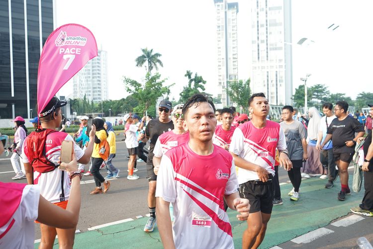 Race photo from Smartfren Run 2024 Vibes