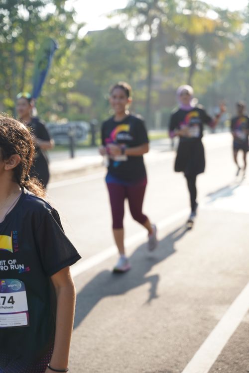 Race photo from WIPRO RUN 2025 - Vitalis Unza 20th Anniversary