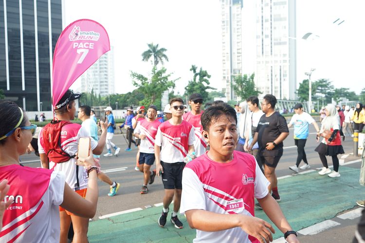 Race photo from Smartfren Run 2024 Vibes
