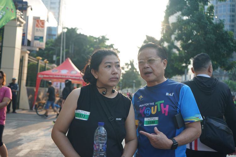 Race photo from Lari Bareng Yuk!