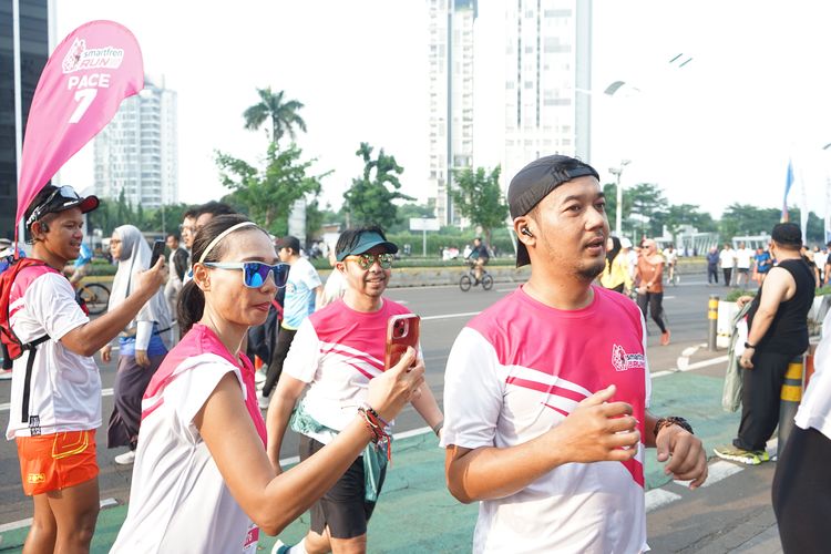 Race photo from Smartfren Run 2024 Vibes