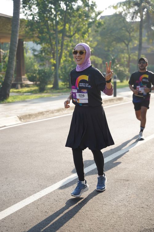 Race photo from WIPRO RUN 2025 - Vitalis Unza 20th Anniversary