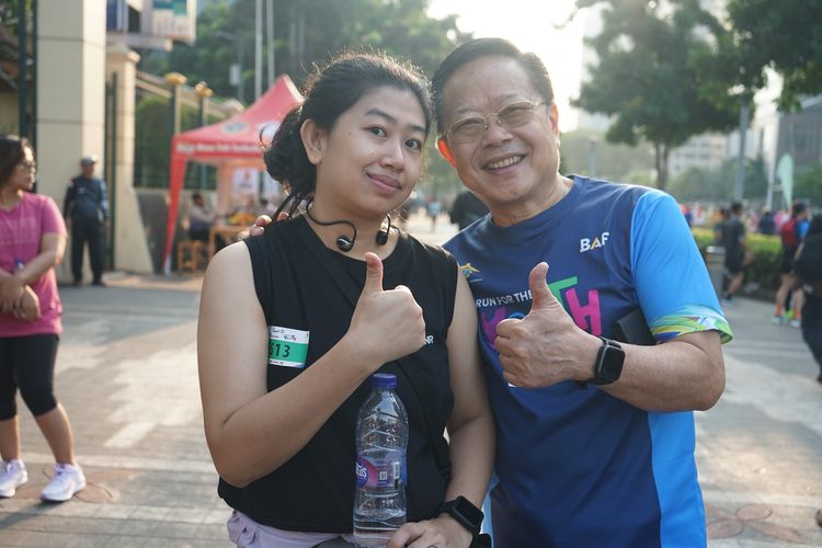 Race photo from Lari Bareng Yuk!
