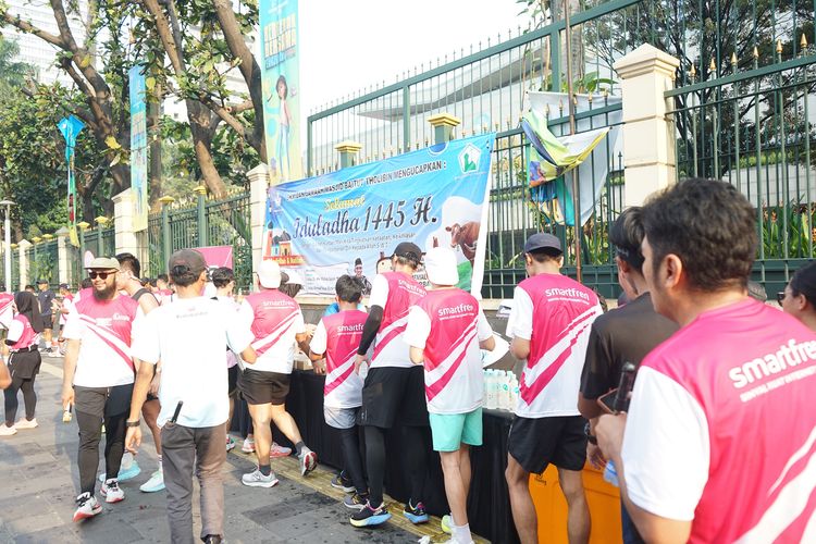 Race photo from Smartfren Run 2024 Vibes