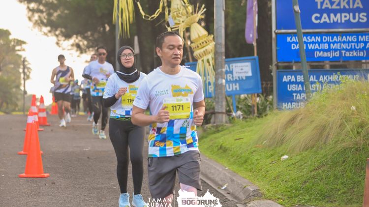 Race photo from Taman Budaya x BOGORUN 2025