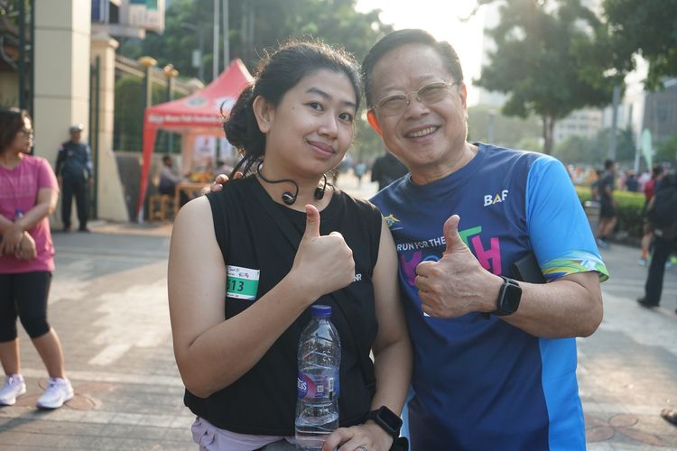 Race photo from Lari Bareng Yuk!