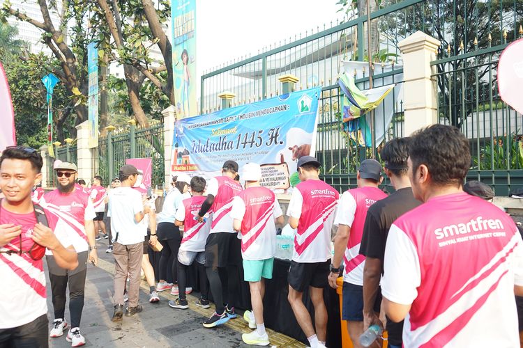 Race photo from Smartfren Run 2024 Vibes