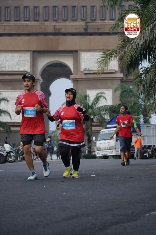 Race photo from Kediri Half Marathon 2025