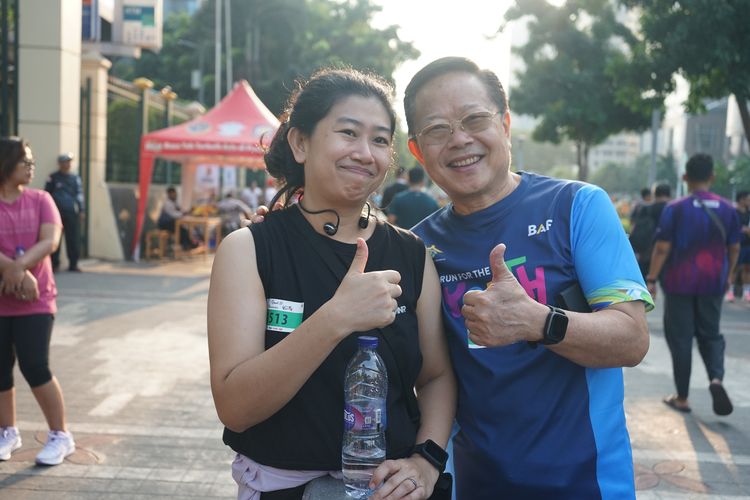 Race photo from Lari Bareng Yuk!