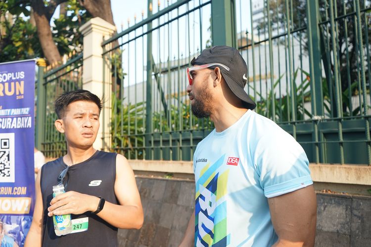 Race photo from Lari Bareng Yuk!