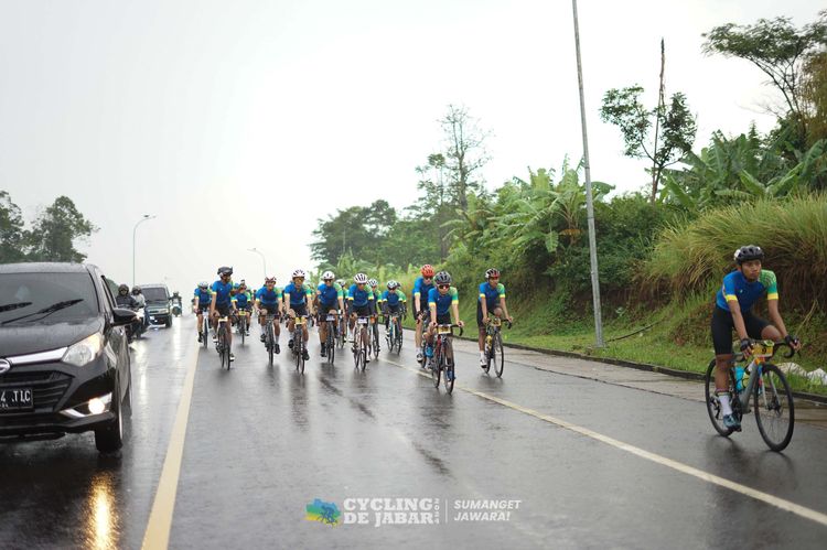 Race photo from Cycling de Jabar 2024