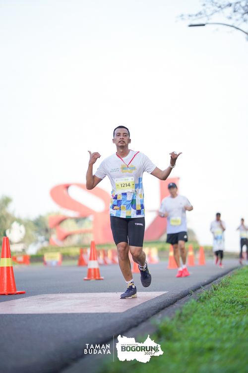 Race photo from Taman Budaya x BOGORUN 2025