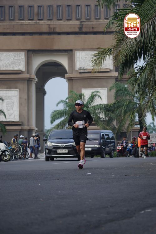 Race photo from Kediri Half Marathon 2025
