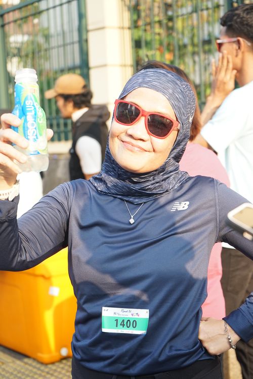 Race photo from Lari Bareng Yuk!