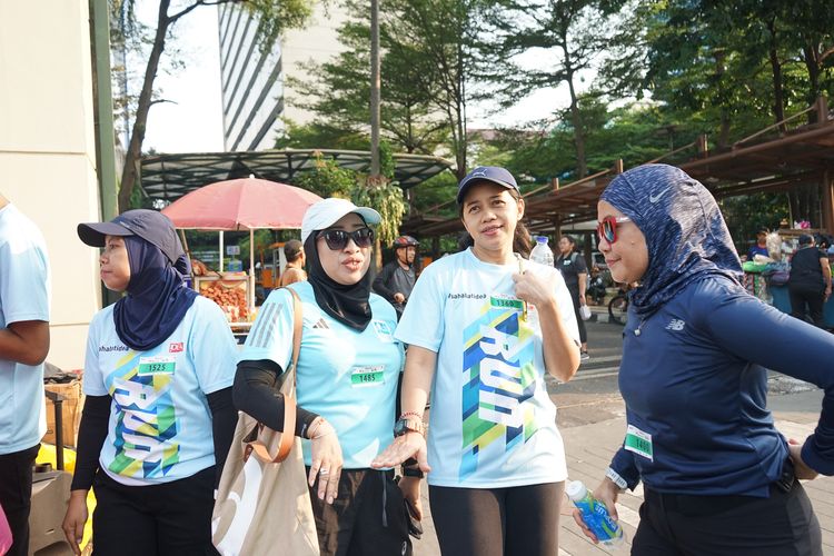 Race photo from Lari Bareng Yuk!
